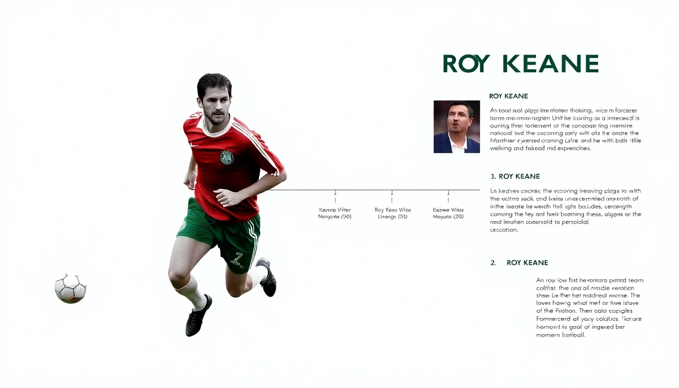 Roy Keane : Biographie, Carrière et Opinions sur le Football Moderne